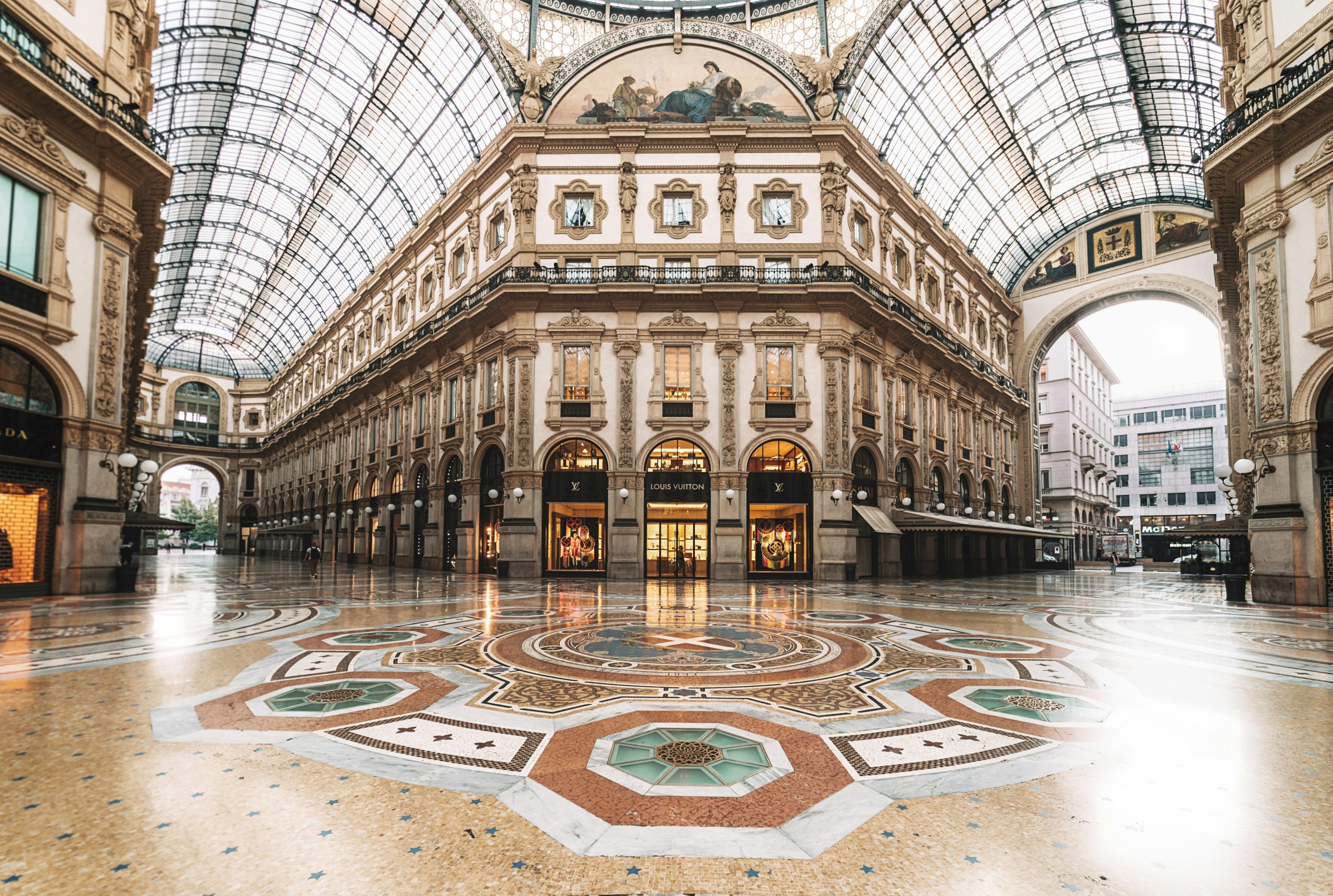The Galleria Vittorio Emanuele II — Milan's magnificent iron-and-glass arcade