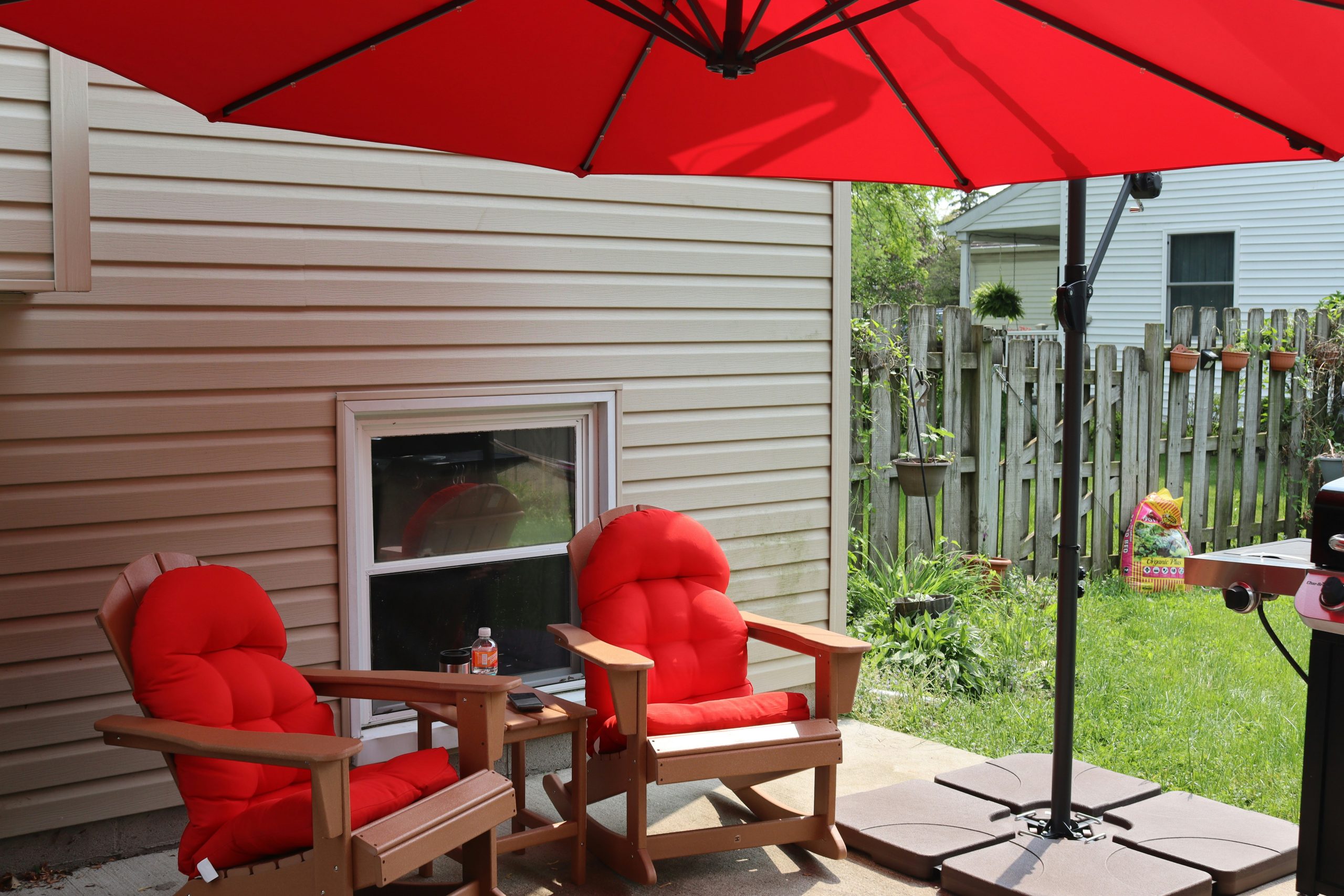 Patio outdoor living essentials