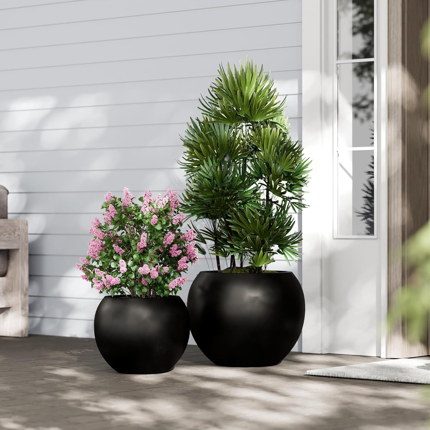 Beautiful garden planting