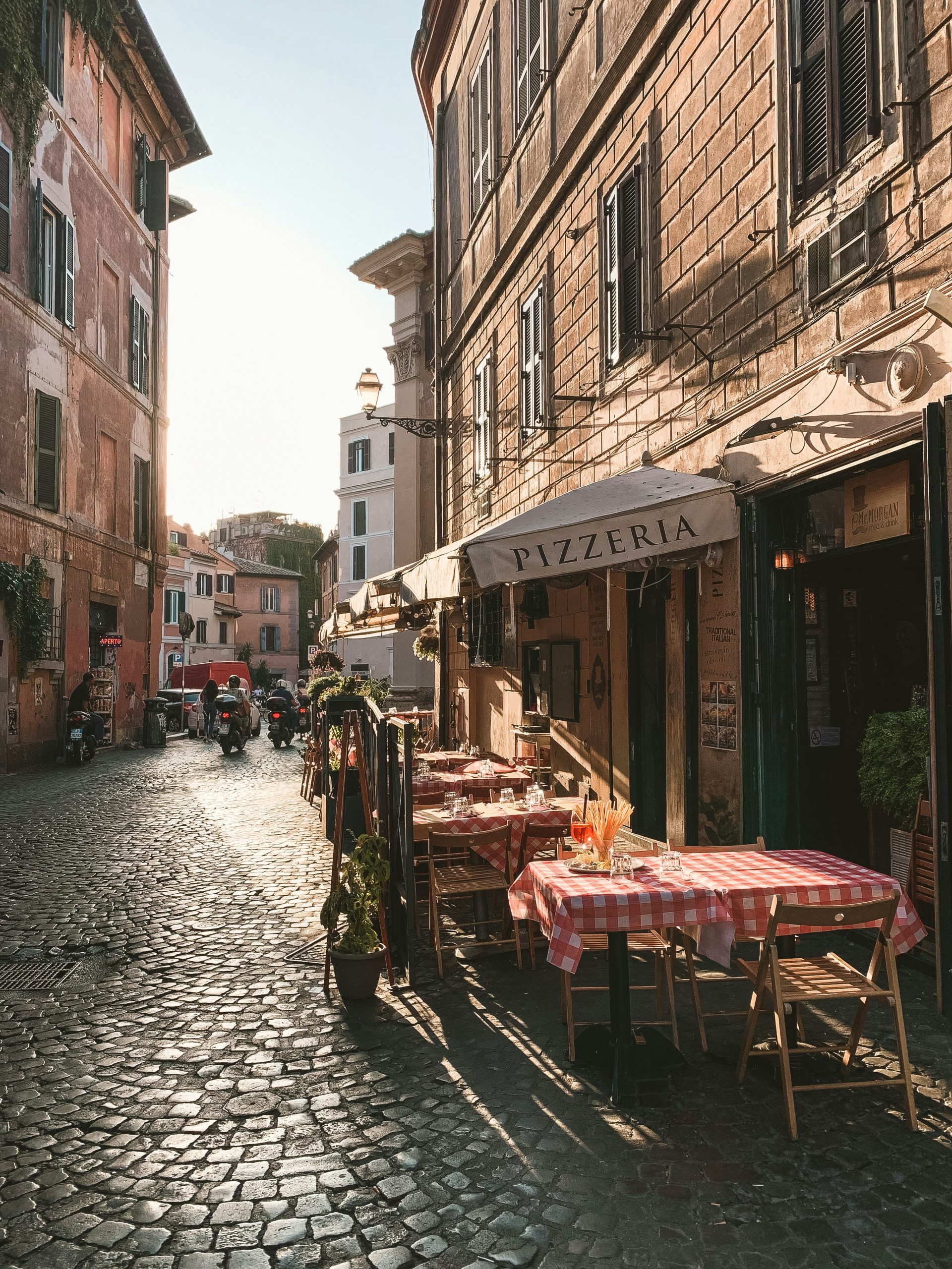 Trastevere at golden hour — Rome's most beloved neighborhood