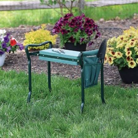 Garden kneeler and seat